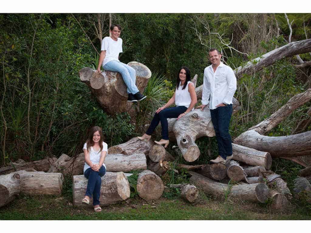Family portrait - Castor Bay Auckland
