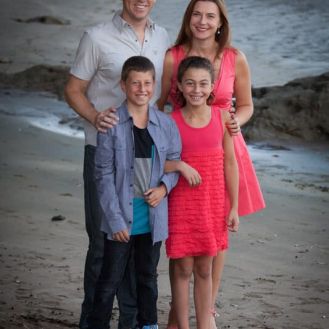 Family Portrait at Castor Bay beach - Auckland Photography